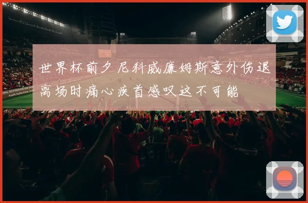 世界杯前夕尼科威廉姆斯意外伤退离场时痛心疾首感叹这不可能